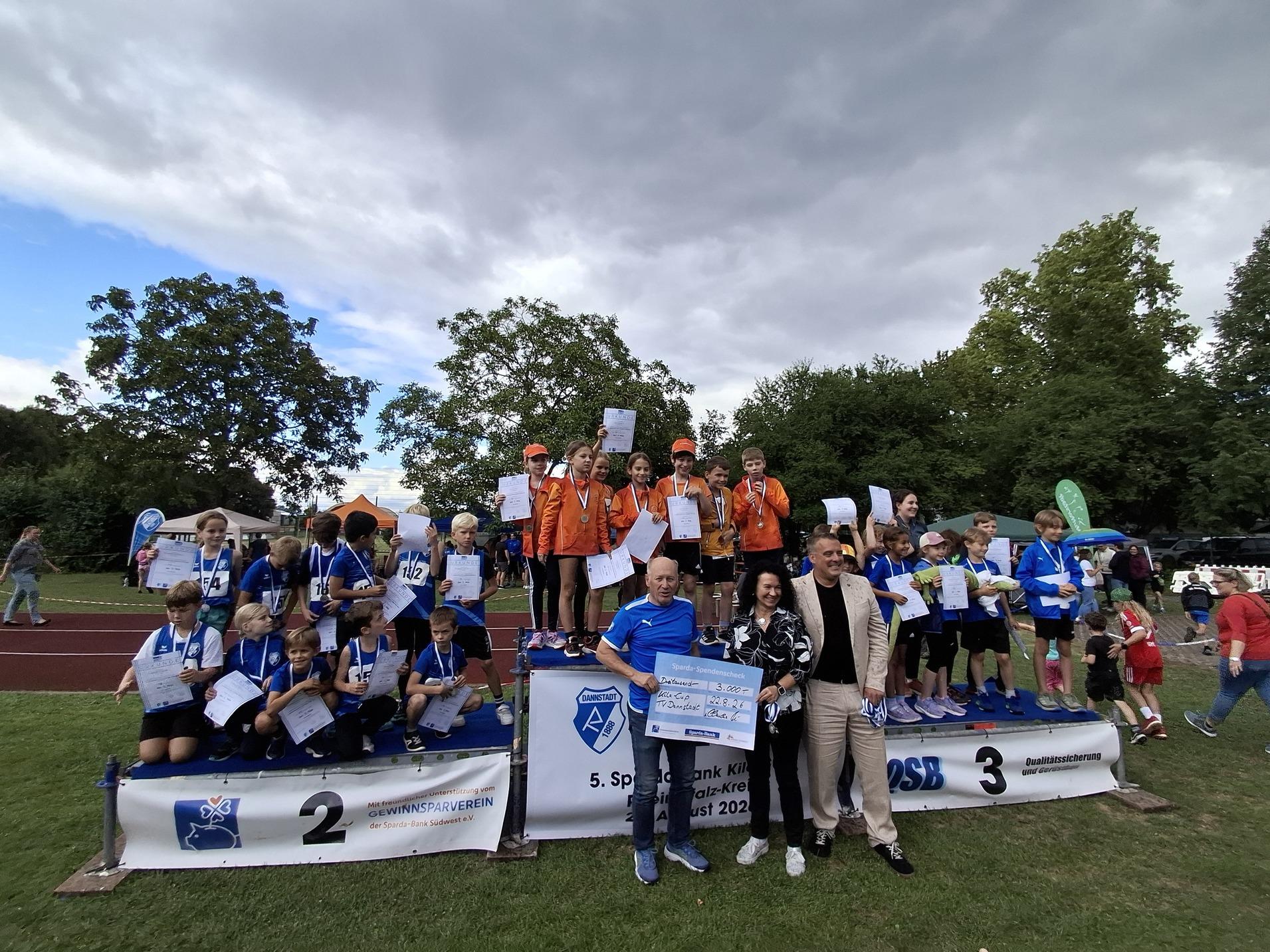U10 mit Sponsoren