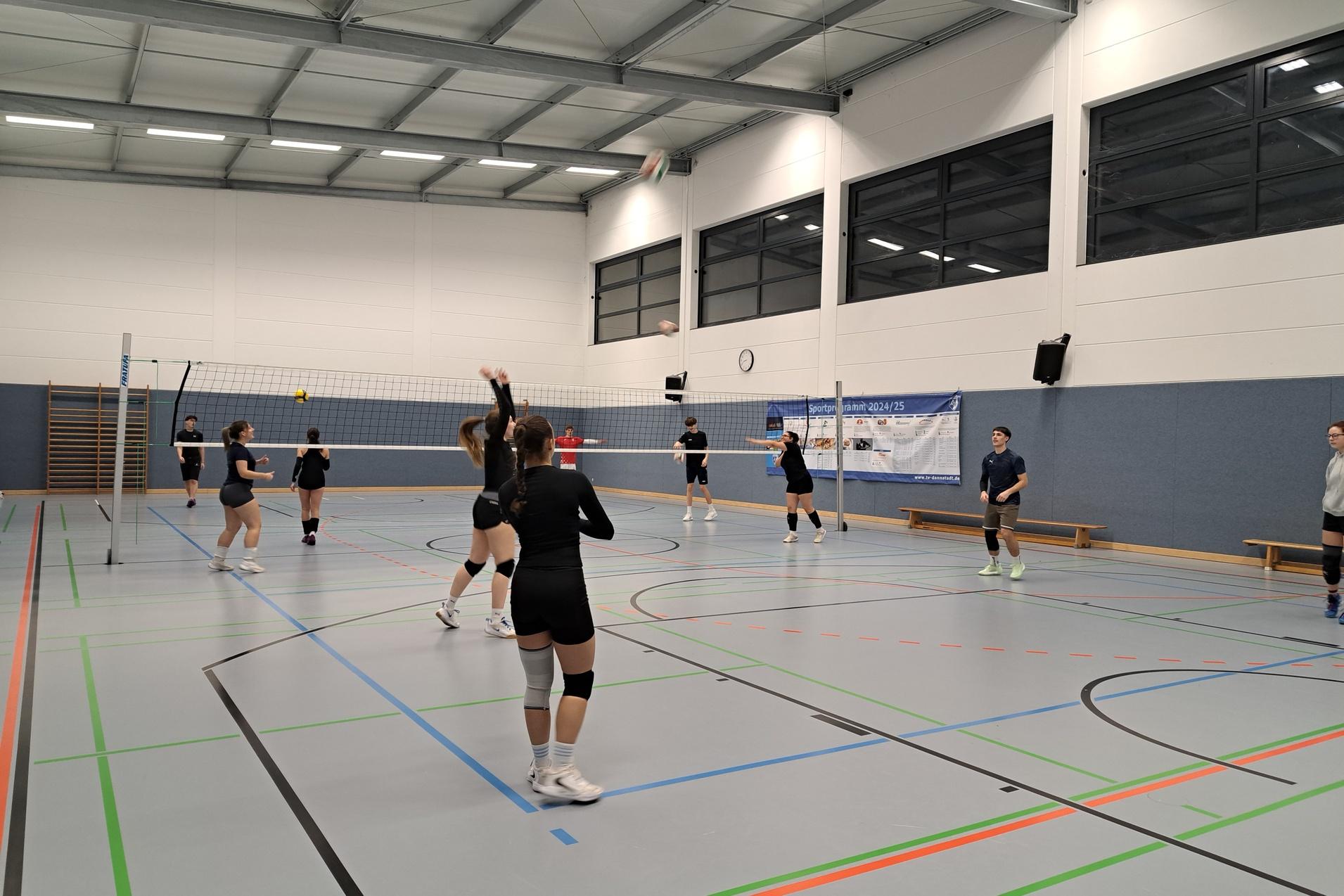 Volleyball Aufwärmen