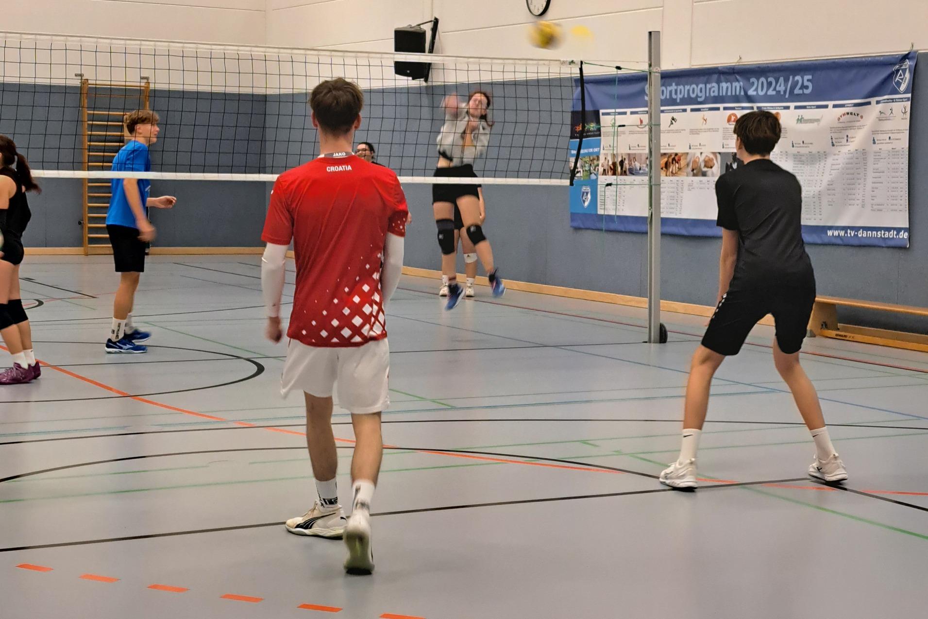 Volleyball Aufwärmen